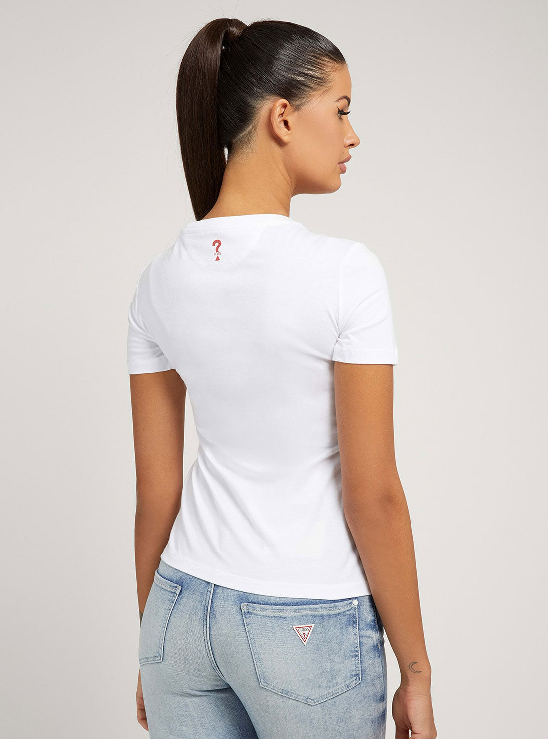 White Adelajda Logo Graphic T-Shirt White Adelajda Logo Graphic T-Shirt
