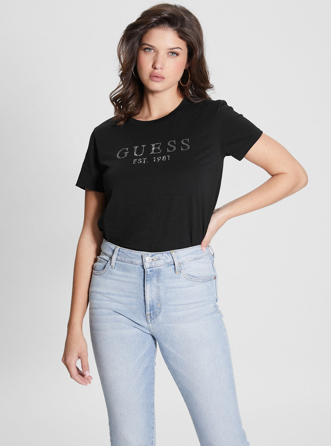 Eco Black 1981 Crystal Logo T-Shirt Eco Black 1981 Crystal Logo T-Shirt