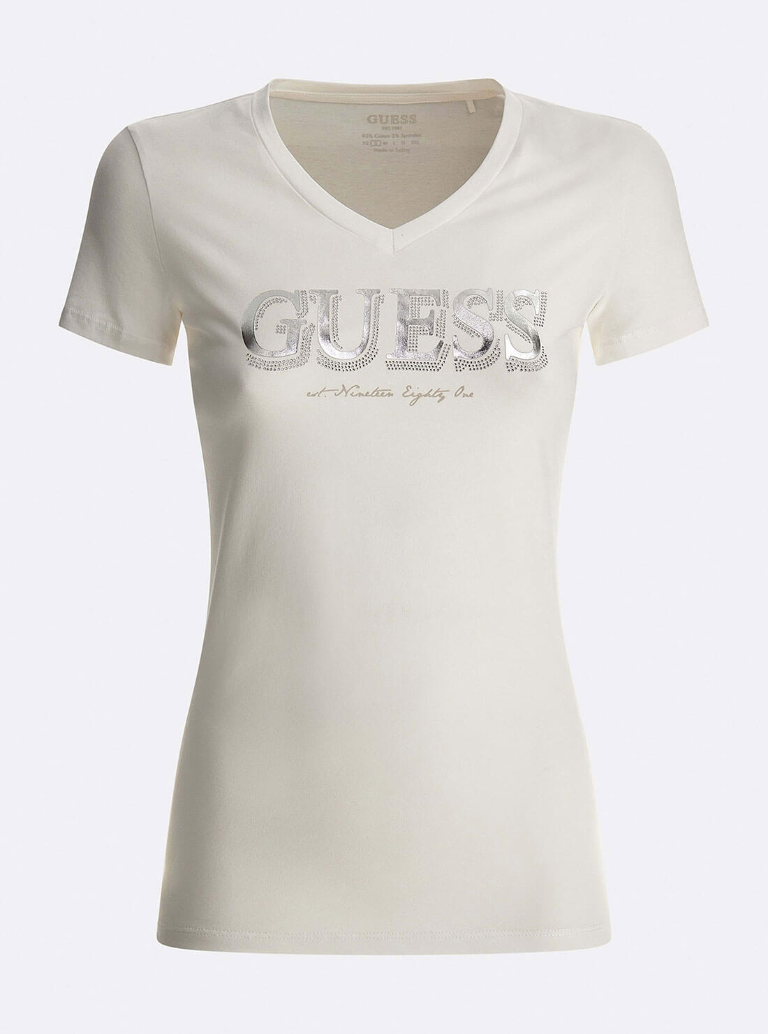 White Trine Logo T-Shirt