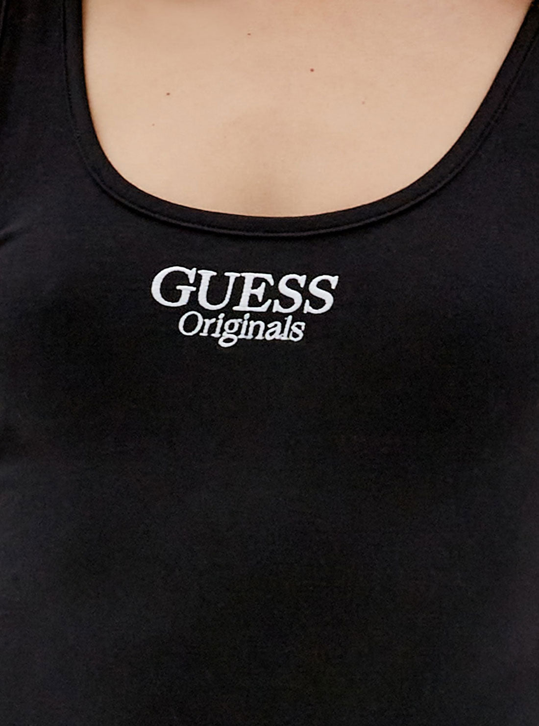 Guess Originals Black Brea Bodysuit Top Guess Originals Black Brea Bodysuit Top