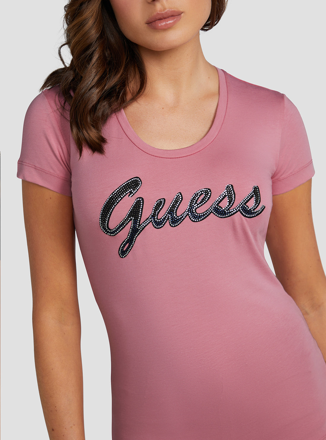Eco Vintage Blush Adriana Logo T-Shirt Eco Vintage Blush Adriana Logo T-Shirt