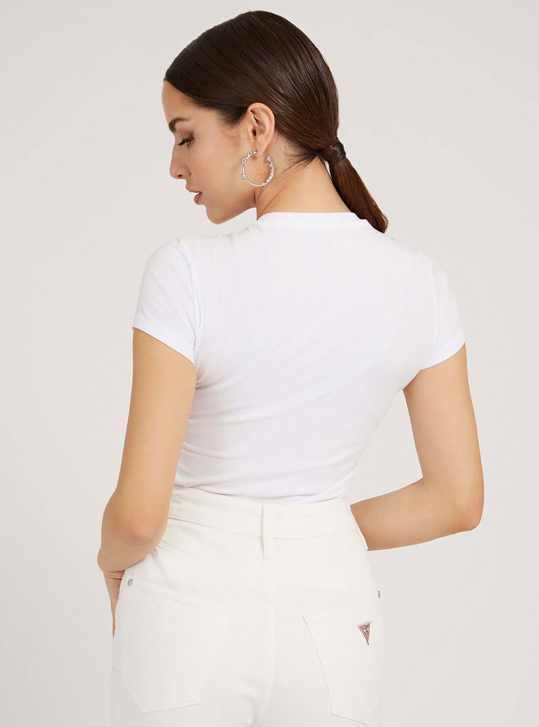 White Trine Logo T-Shirt White Trine Logo T-Shirt