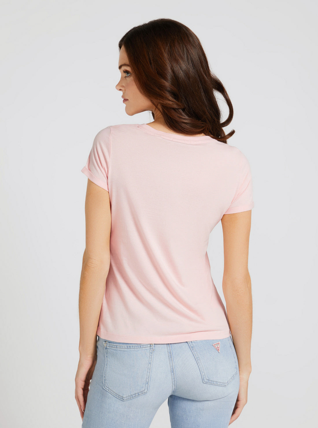 Eco Calm Pink Marine Logo T-Shirt Eco Calm Pink Marine Logo T-Shirt