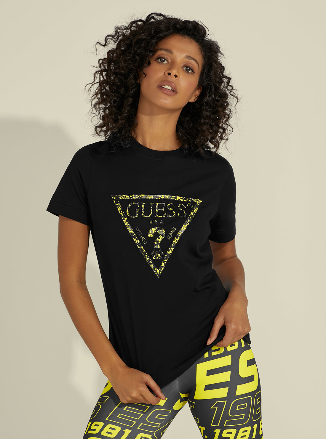 Eco Black Alesha Active T-Shirt Eco Black Alesha Active T-Shirt