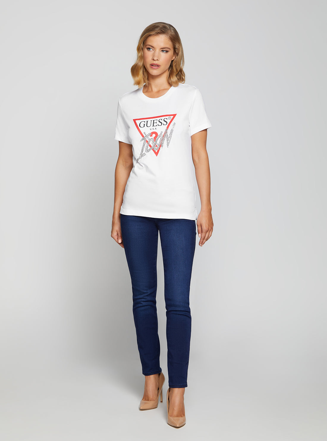 Eco White Icon Logo T-Shirt