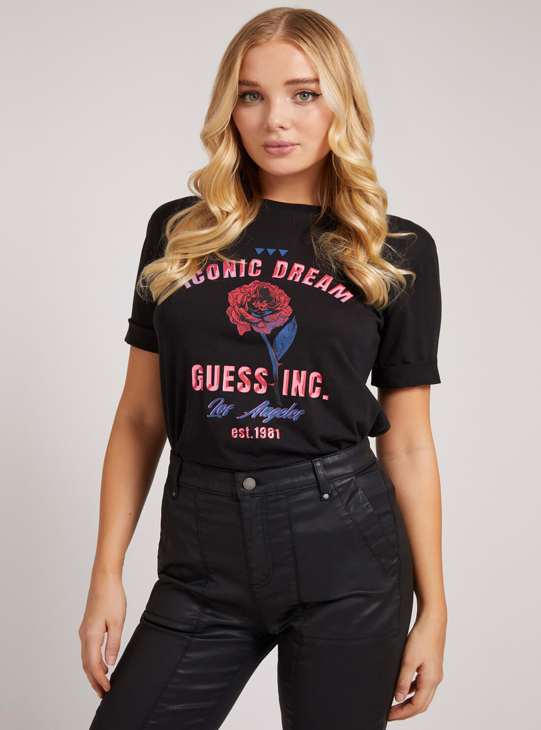 Eco Black Graphic Danielle Logo T-Shirt Eco Black Graphic Danielle Logo T-Shirt