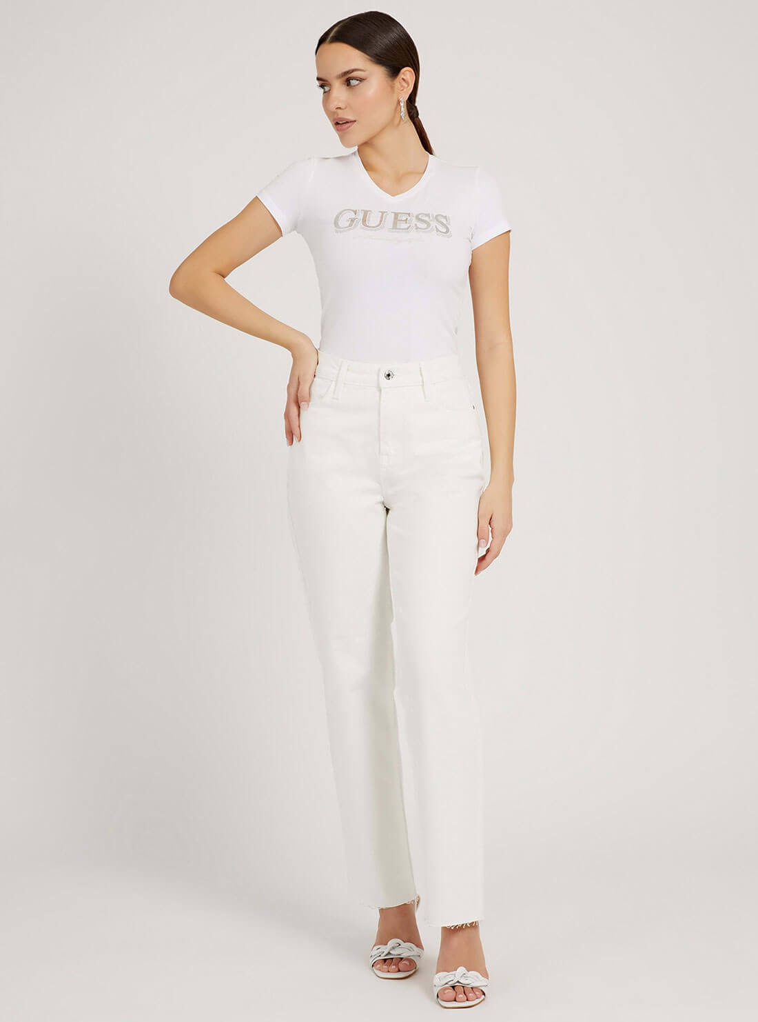 White Trine Logo T-Shirt White Trine Logo T-Shirt