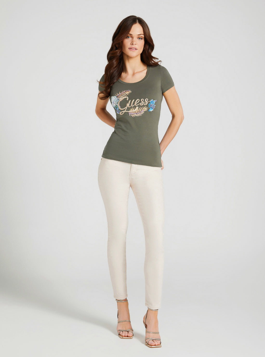Eco Green Embellish Logo T-Shirt Eco Green Embellish Logo T-Shirt