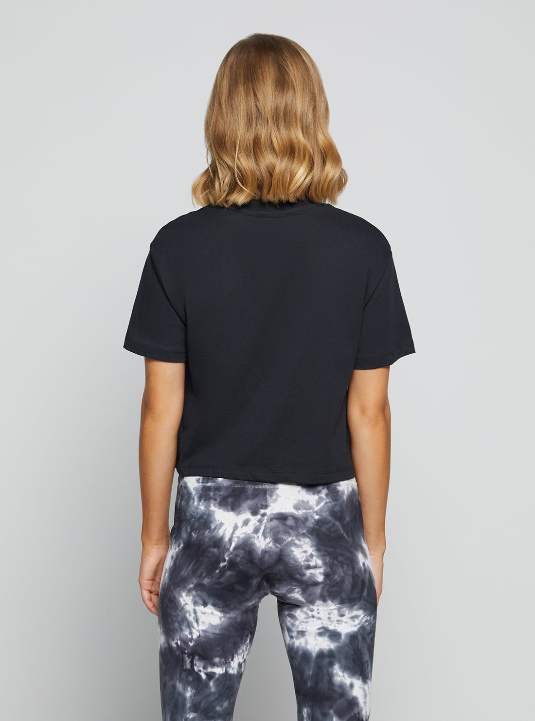 Eco Blue Adele Active Crop T-Shirt Eco Blue Adele Active Crop T-Shirt
