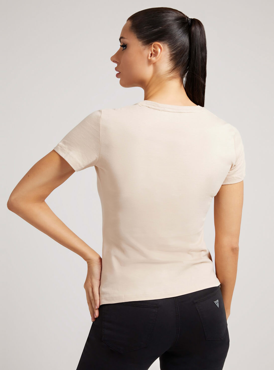 Eco Beige Icon Logo T-Shirt Eco Beige Icon Logo T-Shirt