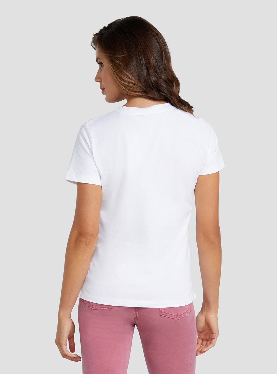Eco White Sequin Icon Logo T-Shirt Eco White Sequin Icon Logo T-Shirt