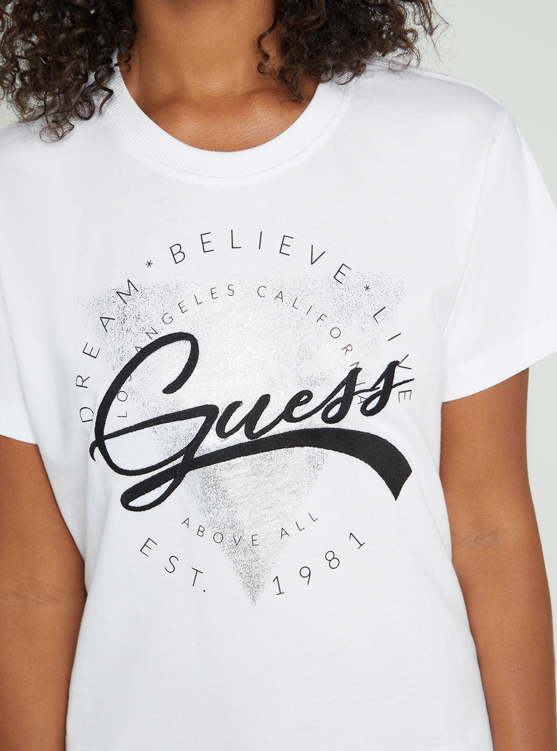 Eco White Rocsena Logo T-Shirt Eco White Rocsena Logo T-Shirt
